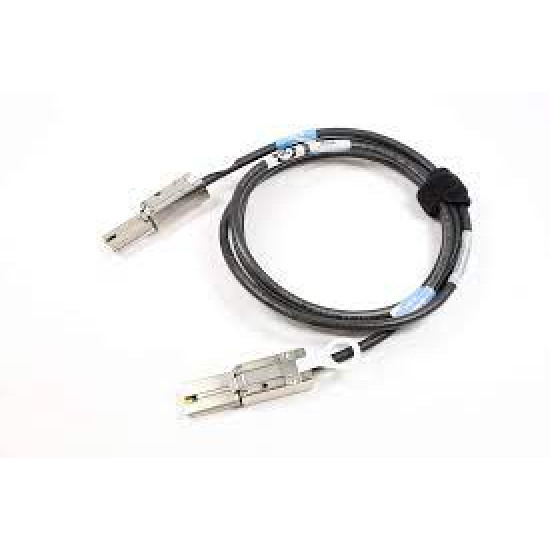 EMC / Molex Mini-SAS SFF-8088 to SFF-8088, Data Centre (Enterprise Grade) 2M Cable, Black EMC / Molex Mini-SAS SFF-8088 to SFF-8088, Data Centre (Enterprise Grade) 2M Cable, Black