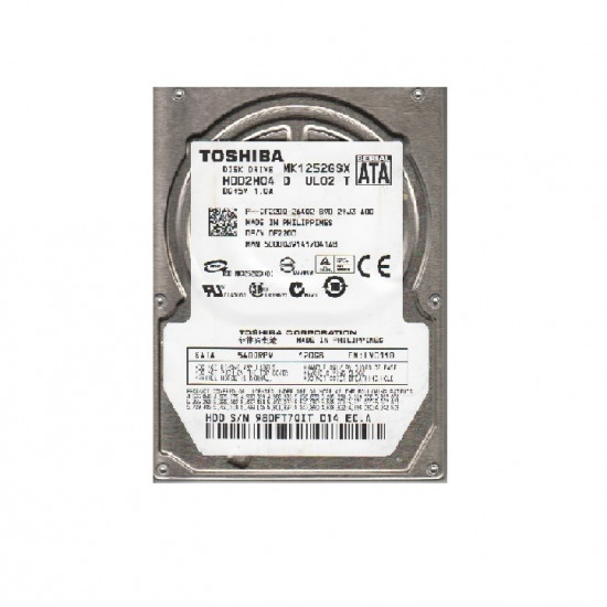 120GB Toshiba 2.5 SATA-3Gb/s 5400rpm 8MB Notebook HD 120GB Toshiba 2.5 SATA-3Gb/s 5400rpm 8MB Notebook HD