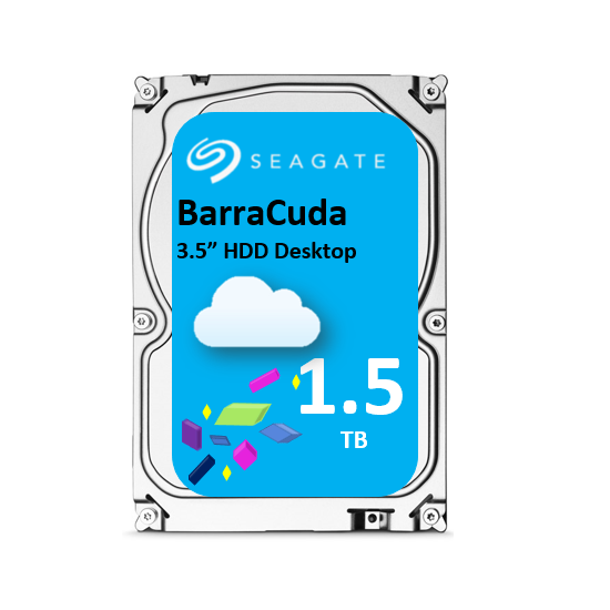 1.5TB Seagate 3.5 SATA 7200rpm 32MB Desktop HD 1.5TB Seagate 3.5 SATA 7200rpm 32MB Desktop HD