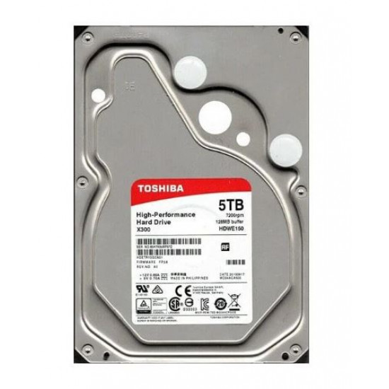 5TB Toshiba, 7200RPM, 128MB, 6Gbps, 3.5, SATA-III Hard Drive 5TB Toshiba, 7200RPM, 128MB, 6Gbps, 3.5, SATA-III Hard Drive