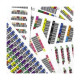 Unique numbered barcoded labels (For DAT, AIT, DLT, SDLT Tape Media) (Per Label) Unique numbered barcoded labels (For DAT, AIT, DLT, SDLT Tape Media) (Per Label)