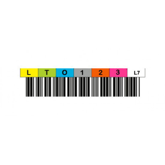 LTO-7 Barcode Label (Random numbered) LTO-7 Barcode Label (Random numbered)