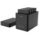 ORICO 3.5, 5 Bay LFF, (Up to 100TB, with 20TB HDD support), Magnetic-type (Tool free), USB Type-3.0, Hard Drive Enclosure ORICO 3.5, 5 Bay LFF, (Up to 100TB, with 20TB HDD support), Magnetic-type (Tool free), USB Type-3.0, Hard Drive Enclosure