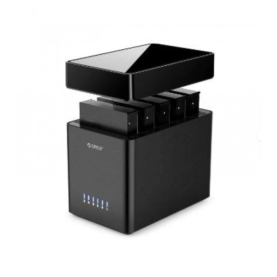 ORICO USB Mass Storage Device, 3.5 5-Bay (Up to 100TB, with 20TB HDD support), Magnetic-type (Tool free) Drive-Add On, USB Type-C, HDD Storage Enclosure ORICO USB Mass Storage Device, 3.5 5-Bay (Up to 100TB, with 20TB HDD support), Magnetic-type (Tool free) Drive-Add On, USB Type-C, HDD Storage Enclosure