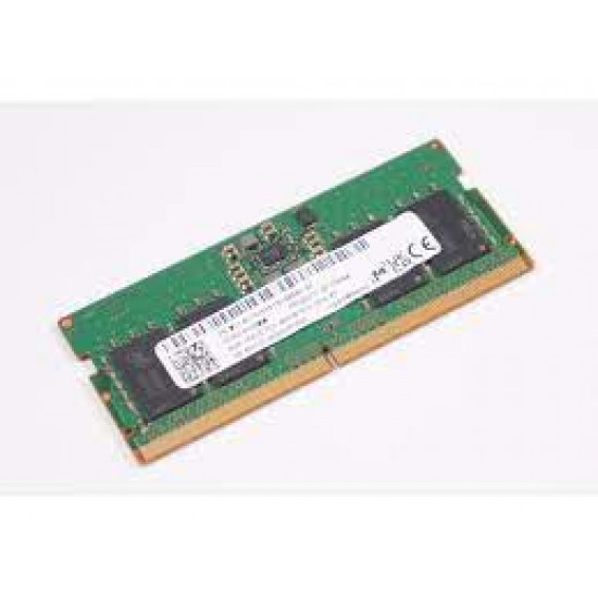 8GB Micron, DDR5-4800Mhz, PC5-38400, 1Rx16, SODIMM, Laptop Memory Module 8GB Micron, DDR5-4800Mhz, PC5-38400, 1Rx16, SODIMM, Laptop Memory Module