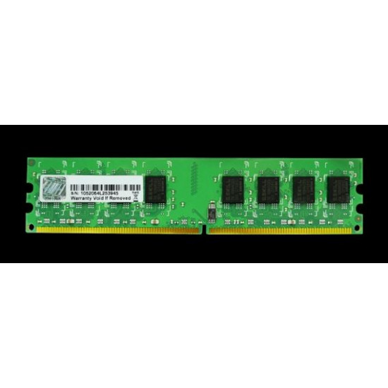 2GB G.Skill, DDR2-800Mhz, CL5-5-5 1.80V, DIMM Memory Module 2GB G.Skill, DDR2-800Mhz, CL5-5-5 1.80V, DIMM Memory Module