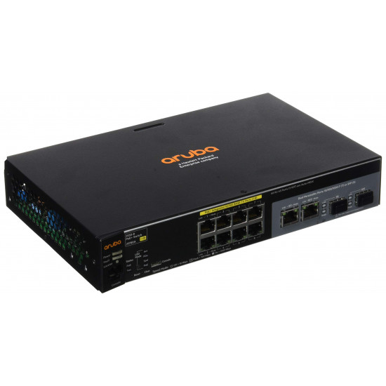 HP 2530-8-POE SWITCH / Aruba 2530 switch with 8 power-over-Ethernet-plus ports and 2 dual personality ports HP 2530-8-POE SWITCH / Aruba 2530 switch with 8 power-over-Ethernet-plus ports and 2 dual personality ports