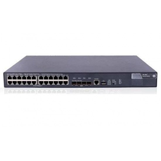 HPE Aruba A5800 Series, 24 Port (24G PoE+), A5800-24G-PoE, Layer-3 Rack Mount Switch. H3C S5800-32C-PWR HPE Aruba A5800 Series, 24 Port (24G PoE+), A5800-24G-PoE, Layer-3 Rack Mount Switch. H3C S5800-32C-PWR