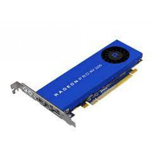 Dell 4GB AMD Radeon Pro WX 3100 Graphics Card (2x Mini Display Ports, 1x Display Port) Dell 4GB AMD Radeon Pro WX 3100 Graphics Card (2x Mini Display Ports, 1x Display Port)