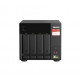 4-Bay QNAP NAS, AMD Ryzen V1000 Series, V1500B 4C/8T 2.2GHz, 8GB DDR4 RAM (2 x SODIMM Slots, max. 64GB, Optional ECC RAM Support), 4x SATA 6Gb/s Bays, 2x M.2 NVMe PCIe Gen3 SSD Slots, 2 x 2.5GbE LAN, Optional 10GbE, 2x PCIe 3.0 x 4 Slots, USB 3.2 Gen2 Type-A & USB 3.2 Gen1 Type-C ports 4-Bay QNAP NAS, AMD Ryzen V1000 Series, V1500B 4C/8T 2.2GHz, 8GB DDR4 RAM (2 x SODIMM Slots, max. 64GB, Optional ECC RAM Support), 4x SATA 6Gb/s Bays, 2x M.2 NVMe PCIe Gen3 SSD Slots, 2 x 2.5GbE LAN, Optional 10GbE, 2x PCIe 3.0 x 4 Slots, USB 3.2 Gen2 Type-A & USB 3.2 Gen1 Type-C ports