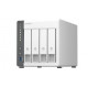 4-Bay Qnap ARM 4C 2.0GHz, 4 x SATA 6Gb/s 3.5/2.5, 4GB RAM On-Board, 1 x GbE, 1 x 2.5GbE, 1 x USB3.2 Gen1 and 2 x USB2.0 4-Bay Qnap ARM 4C 2.0GHz, 4 x SATA 6Gb/s 3.5/2.5, 4GB RAM On-Board, 1 x GbE, 1 x 2.5GbE, 1 x USB3.2 Gen1 and 2 x USB2.0