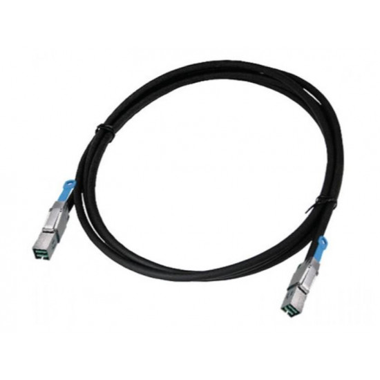QNAP Mini SAS Cable (SFF-8644), 0.5m Enterprise Grade QNAP Mini SAS Cable (SFF-8644), 0.5m Enterprise Grade