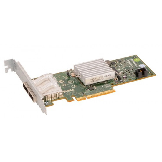 Dell SAS-6 GB HBA External Controller Card. Full Height, Perc H200E Dual Port, PCI-E Host Bus (Renew, 1 Yr Warranty) Dell SAS-6 GB HBA External Controller Card. Full Height, Perc H200E Dual Port, PCI-E Host Bus (Renew, 1 Yr Warranty)