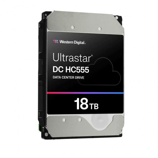 Western Digital Ultrastar DC HC555 internal hard drive 18 TB 7200 RPM 512 MB 3.5 Serial ATA III Western Digital Ultrastar DC HC555 internal hard drive 18 TB 7200 RPM 512 MB 3.5 Serial ATA III