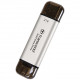 TRANSCEND ESD310S 1TB External SSD USB 10Gbps Type C/A Silver TRANSCEND ESD310S 1TB External SSD USB 10Gbps Type C/A Silver