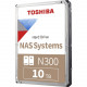 10TB Toshiba N300 HDWG71AEZSTA 7200RPM 512MB retail 10TB Toshiba N300 HDWG71AEZSTA 7200RPM 512MB retail