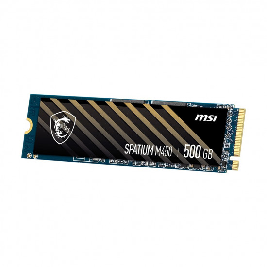 MSI SPATIUM M450 PCIe 4.0 NVMe M.2 500GB PCI Express 4.0 3D NAND MSI SPATIUM M450 PCIe 4.0 NVMe M.2 500GB PCI Express 4.0 3D NAND