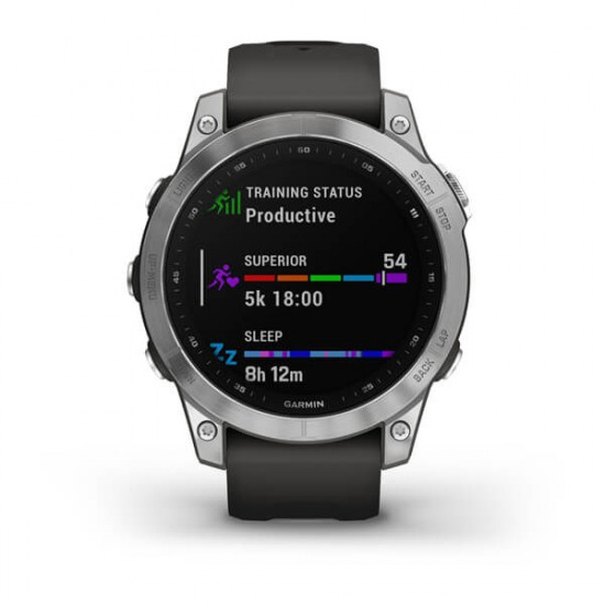 Garmin fenix 7 3.3 cm (1.3) MIP 47 mm Digital 260 x 260 pixels Touchscreen Silver Wi-Fi GPS (satellite) Garmin fenix 7 3.3 cm (1.3) MIP 47 mm Digital 260 x 260 pixels Touchscreen Silver Wi-Fi GPS (satellite)