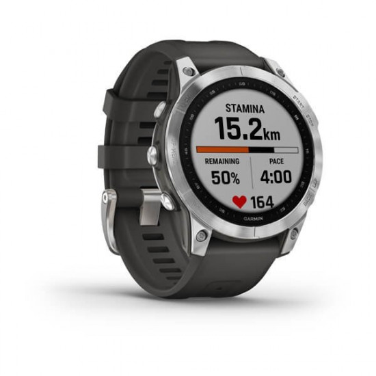 Garmin fenix 7 3.3 cm (1.3) MIP 47 mm Digital 260 x 260 pixels Touchscreen Silver Wi-Fi GPS (satellite) Garmin fenix 7 3.3 cm (1.3) MIP 47 mm Digital 260 x 260 pixels Touchscreen Silver Wi-Fi GPS (satellite)