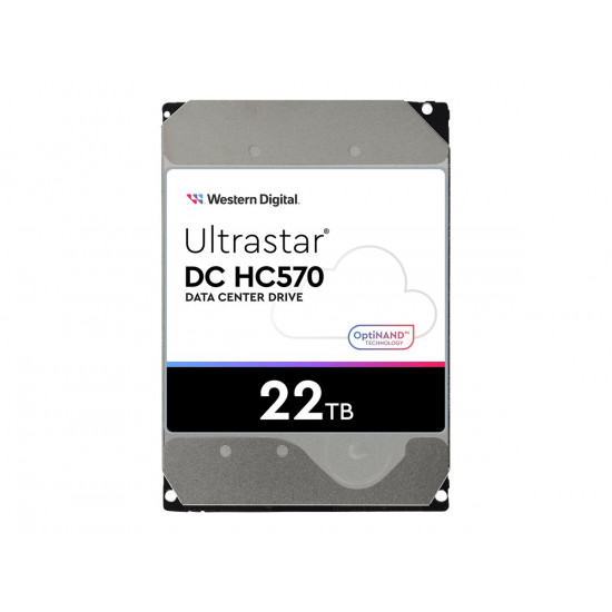 WESTERN DIGITAL Ultrastar DC HC570 3.5inch 26.1MM 22TB 512MB 7200RPM SATA ULTRA 512E TCG NP3 WESTERN DIGITAL Ultrastar DC HC570 3.5inch 26.1MM 22TB 512MB 7200RPM SATA ULTRA 512E TCG NP3