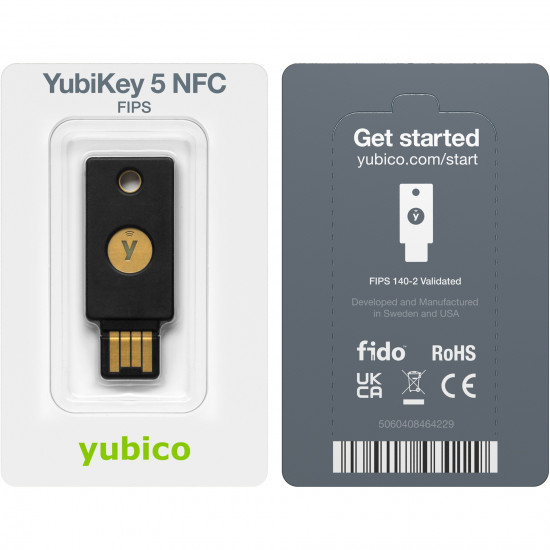Yubico YubiKey 5 NFC FIPS Yubico YubiKey 5 NFC FIPS