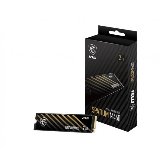 MSI SPATIUM M460 PCIe 4.0 NVMe M.2 1 TB PCI Express 4.0 3D NAND MSI SPATIUM M460 PCIe 4.0 NVMe M.2 1 TB PCI Express 4.0 3D NAND