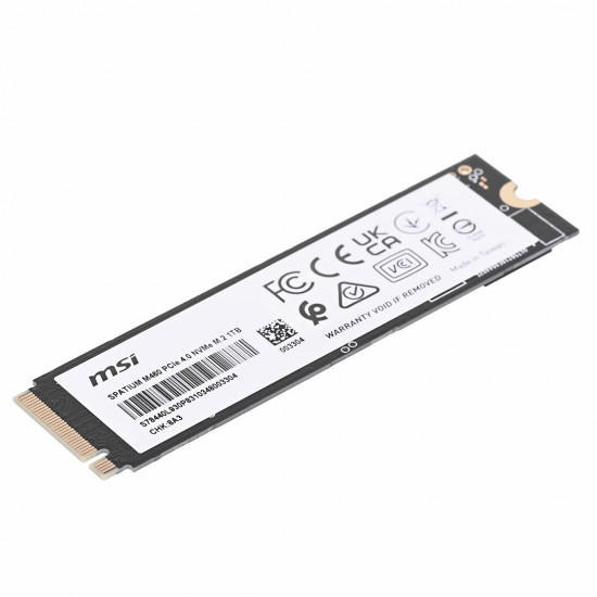 MSI SPATIUM M460 PCIe 4.0 NVMe M.2 1 TB PCI Express 4.0 3D NAND MSI SPATIUM M460 PCIe 4.0 NVMe M.2 1 TB PCI Express 4.0 3D NAND