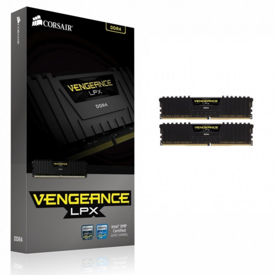 DDR4 Vengeance LPX 32GB/2666(2*16GB) CL16-18-18-35 BLACK 1,20V XMP 2.0 DDR4 Vengeance LPX 32GB/2666(2*16GB) CL16-18-18-35 BLACK 1,20V XMP 2.0