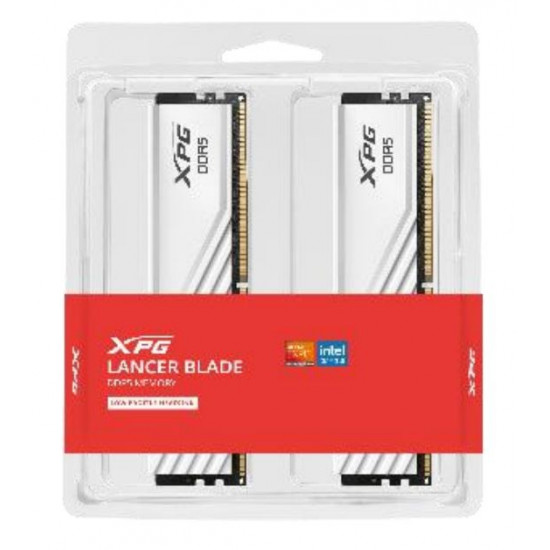 XPG LancerBlade DDR5 64 00 32GB (2x16) CL32 WHT XPG LancerBlade DDR5 64 00 32GB (2x16) CL32 WHT