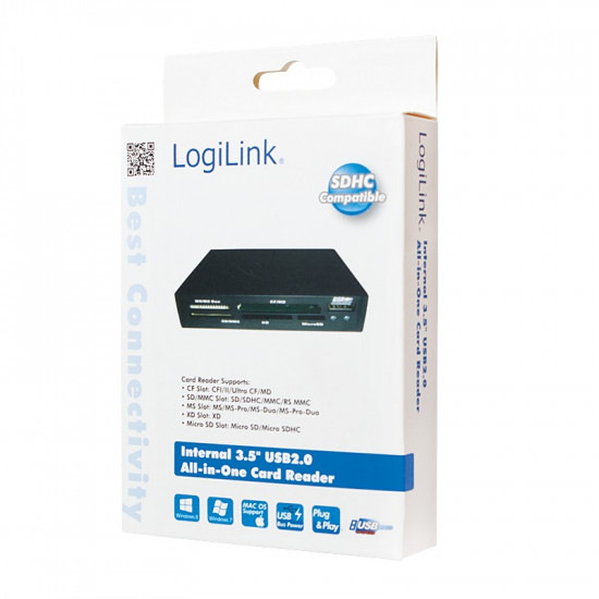 Internal 3.55' USB2.0 all in one card reader Internal 3.55' USB2.0 all in one card reader