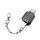 USB-C to microSD card readeras a keychain USB-C to microSD card readeras a keychain