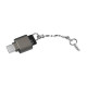 USB-C to microSD card readeras a keychain USB-C to microSD card readeras a keychain