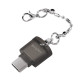 USB-C to microSD card readeras a keychain USB-C to microSD card readeras a keychain