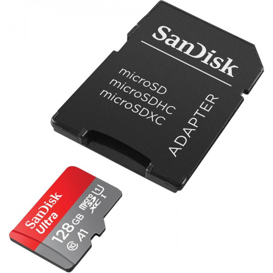 Ultra microSDXC card 128GB 140MB/s A1 + Adapter SD Ultra microSDXC card 128GB 140MB/s A1 + Adapter SD