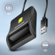 AXAGON CRE-SM3N reader Smart card USB 1.3m cab AXAGON CRE-SM3N reader Smart card USB 1.3m cab