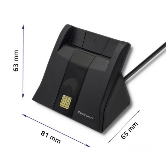 Smart chip card scanner USB2.0 Plug&play Smart chip card scanner USB2.0 Plug&play