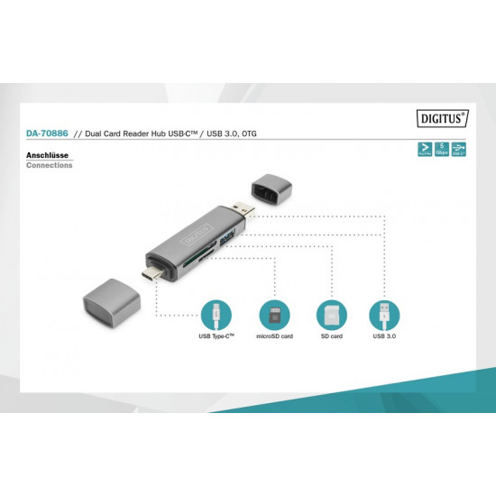 Card Reader USB DA-70886 Card Reader USB DA-70886