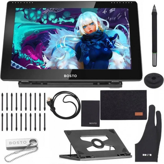 Graphic tablet Bosto BT-16HDT 1920x1080 FHD Graphic tablet Bosto BT-16HDT 1920x1080 FHD