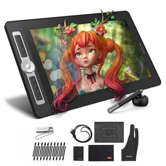 Graphic tablet Bosto BT-16HD PRO 1920x1080FH Graphic tablet Bosto BT-16HD PRO 1920x1080FH