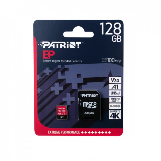 #Karta microSDXC PATRIOT 128GB V30 #Karta microSDXC PATRIOT 128GB V30