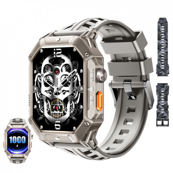 Smartwatch BT80 2.13 inch 1000 mAh grey Smartwatch BT80 2.13 inch 1000 mAh grey
