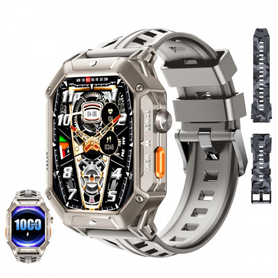 Smartwatch BT80 2.13 inch 1000 mAh grey Smartwatch BT80 2.13 inch 1000 mAh grey