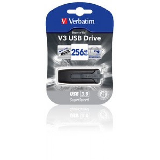 V3 USB 3.0 Drive 256GB Black V3 USB 3.0 Drive 256GB Black