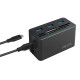 USB3.2 Gen 1 docking sta tion, 8-port, mini,blac USB3.2 Gen 1 docking sta tion, 8-port, mini,blac