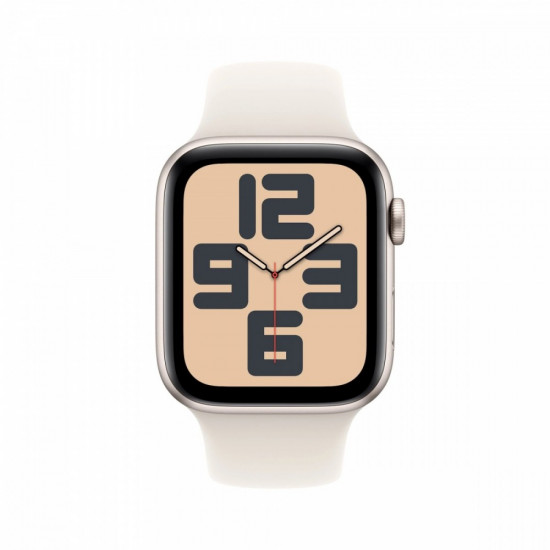 Watch SE GPS 40 mm Starlight Aluminium Case with Starlight Sport Band - M/L Watch SE GPS 40 mm Starlight Aluminium Case with Starlight Sport Band - M/L