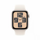 Watch SE GPS 40 mm Starlight Aluminium Case with Starlight Sport Band - M/L Watch SE GPS 40 mm Starlight Aluminium Case with Starlight Sport Band - M/L