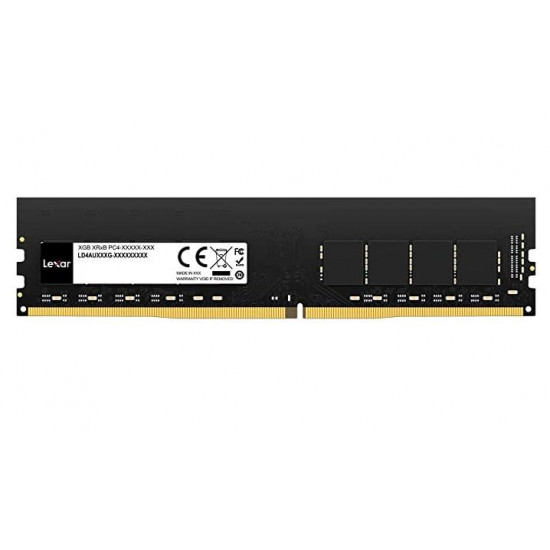 MEMORY DIMM 8GB PC25600 DDR4/LD4AU008G-B3200GSST LEXAR MEMORY DIMM 8GB PC25600 DDR4/LD4AU008G-B3200GSST LEXAR