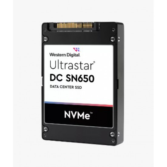 SSD Western Digital Ultrastar DC SN650 7.68TB U.3 NVMe PCIe 4.0 WUS5EA176ESP5E1 (1 DWPD) SE SSD Western Digital Ultrastar DC SN650 7.68TB U.3 NVMe PCIe 4.0 WUS5EA176ESP5E1 (1 DWPD) SE