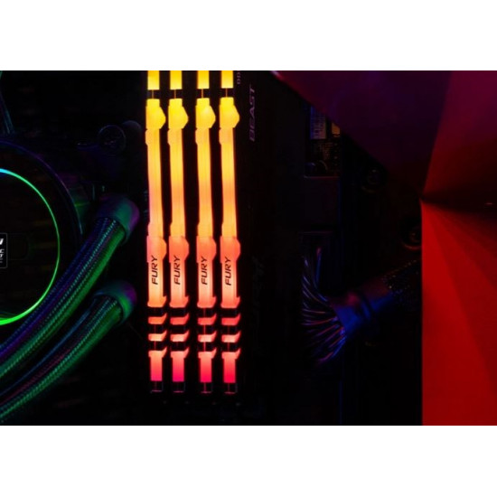 KINGSTON FURY DDR4 64GB 3200MHZ CL16 X2 BEAST BLACK KINGSTON FURY DDR4 64GB 3200MHZ CL16 X2 BEAST BLACK