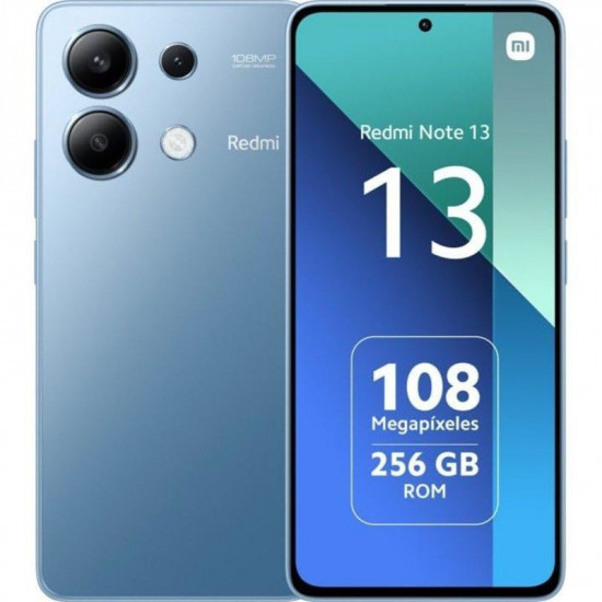 Xiaomi Redmi Note 13 16.9 cm (6.67) Hybrid Dual SIM Android 13 USB Type-C 8 GB 256 GB 5000 mAh Blue Xiaomi Redmi Note 13 16.9 cm (6.67) Hybrid Dual SIM Android 13 USB Type-C 8 GB 256 GB 5000 mAh Blue